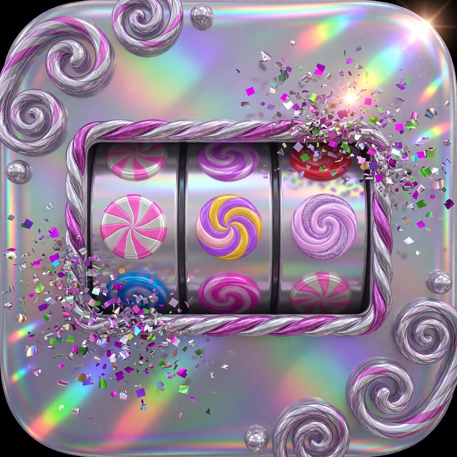 Candy Carnival — Carnival themed free-to-play slot game art