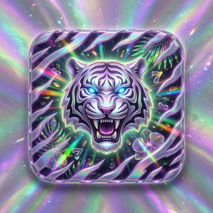 Tiger Jungle — Jungle themed free-to-play slot game art