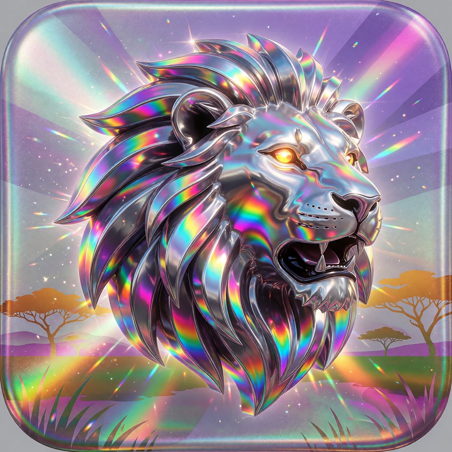 Safari Lion — Safari themed free-to-play slot game art