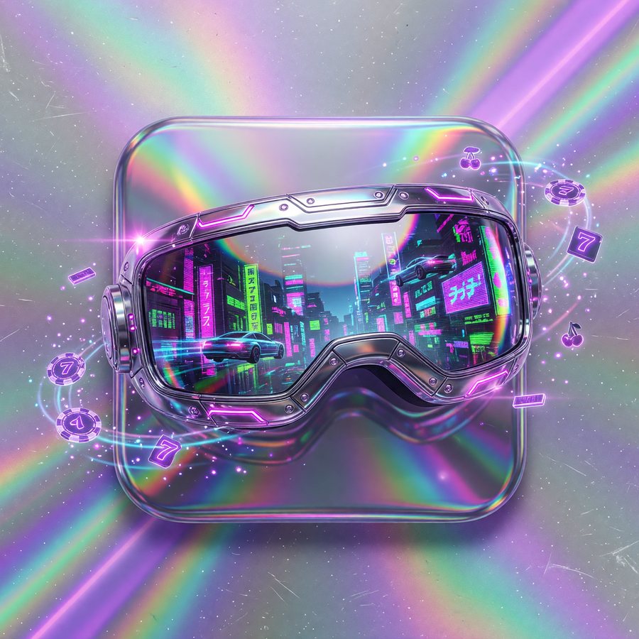 Cyberpunk Neon — Sci-Fi themed free-to-play slot game art