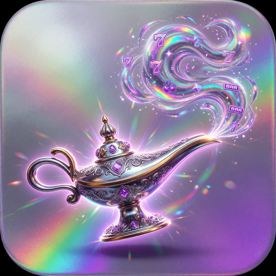 Genie's Lamp — Arabian Fantasy themed free-to-play slot game art